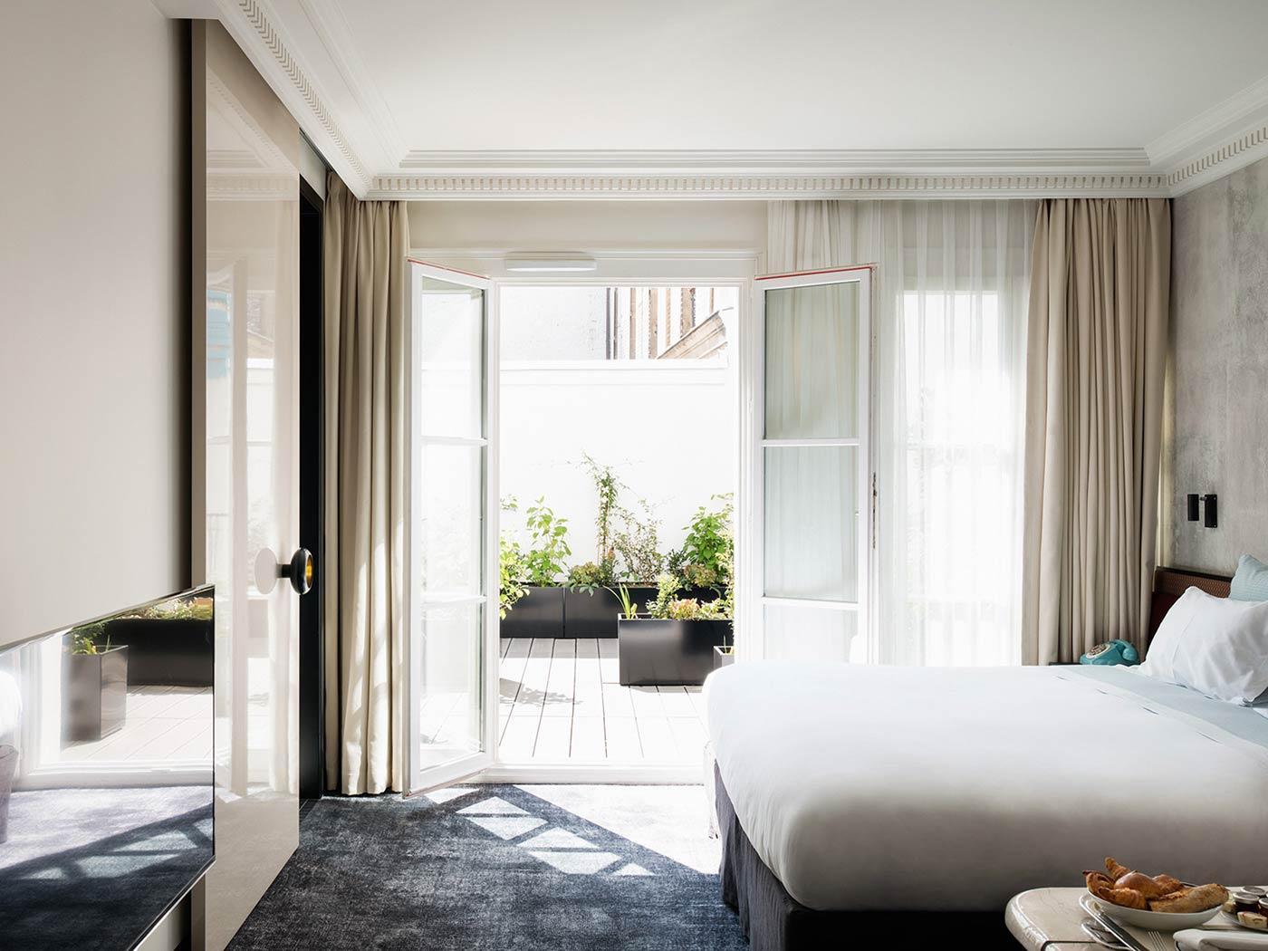 Hotel Les Bains Paris Bagian luar foto