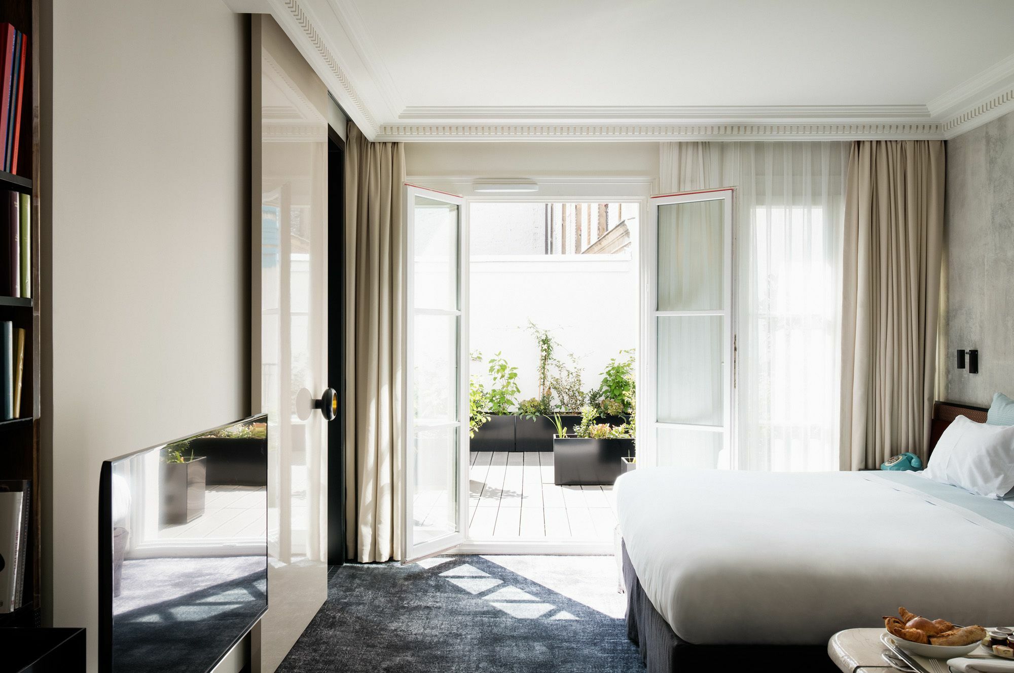 Hotel Les Bains Paris Bagian luar foto
